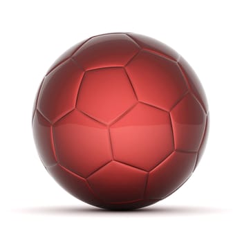 Picture a soccer ball on white background