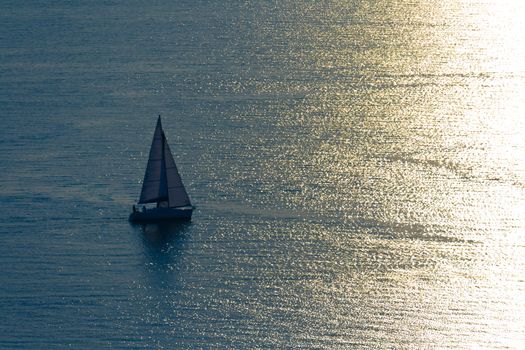Sailboat at Sea
