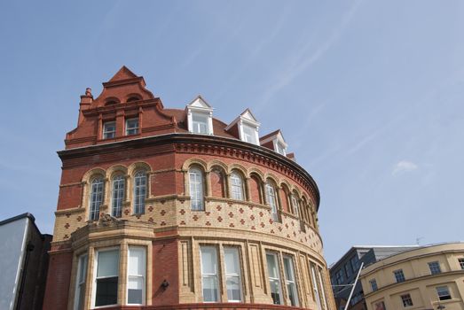 An Ornate Red Brick Building once the house of the Bishop of Liverpool