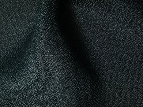 Black color of fabric background