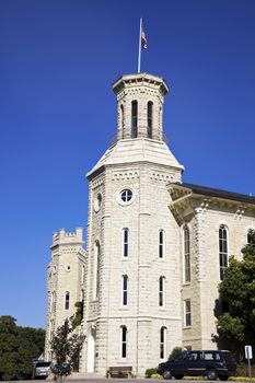 Wheaton College builidng in Wheaton.