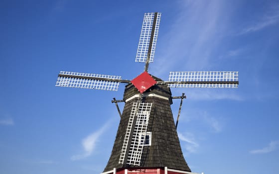 Windmill in Holland, Michigan, USA.