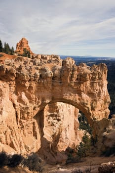 Arch in Bryce Canyon National Park, Utah.