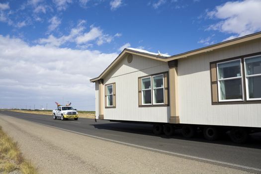 Home on the road of New Mexico