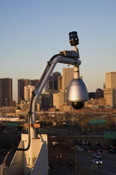 Street monitoring camera - seen in Chicago.