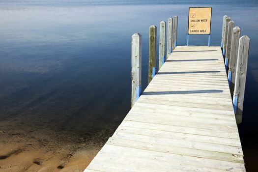 Launch area - seen by Lake Michigan.