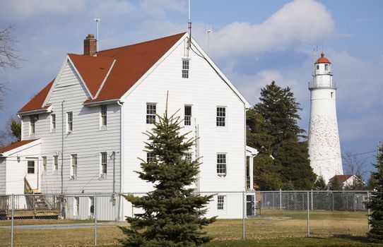 Fort Gratiot Lighthouse - Port Huron, Michigan.