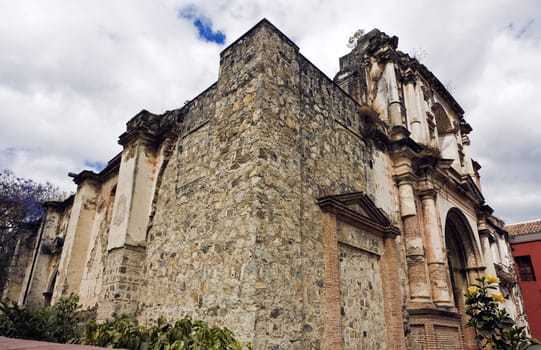 Church in Antigua, Guatemala, Central America.