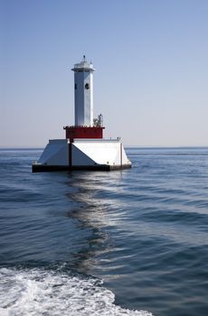 Round Island Passage, Michigan, USA.