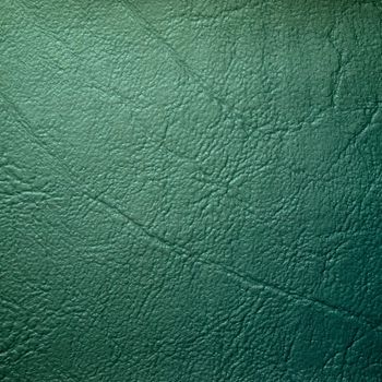 Green Leatherette sample and texture Background