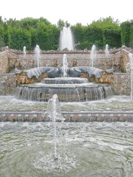 Baroque fountain, Paris, France