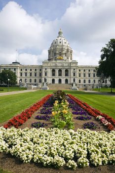 State Capitol of Minnesota in St. Paul.