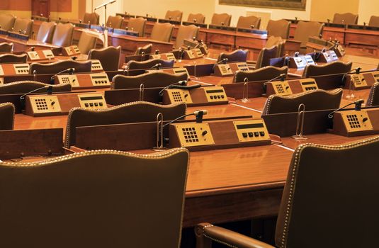 Court Room in State Capitol Building - St. Paul, Minnesota.