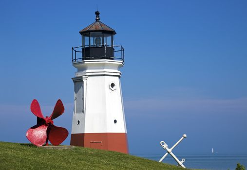 Vermillion Lighthouse - built in 1877.