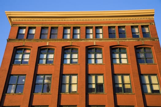 Historic building in downtown Cleveland, Ohio.