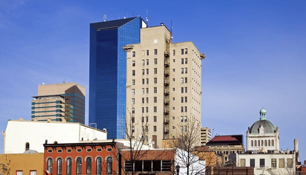 Panoramic Lexington, Kentucky, USA.