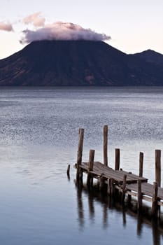 Lago Attilan in Panajachel, Guatemala