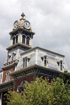 Historic Courthouse in Medina, Ohio.