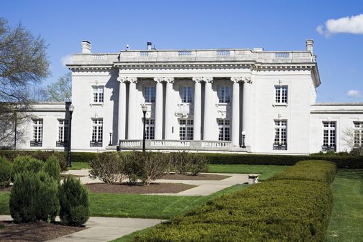 Governor's Mansion in Frankfort, Kentucky. State Capitol complex.