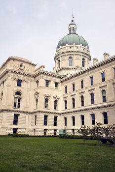 State Capitol of Indiana in Indianapolis.