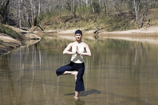 River Yoga - seen in Kentucky