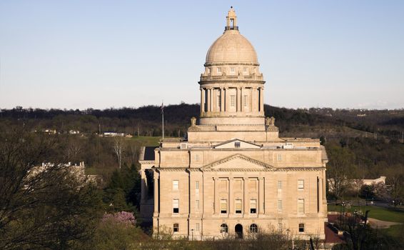 State Capitol Kentucky in Frankfort.