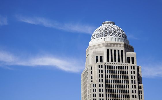 Skyscraper in Louisville, Kentucky.