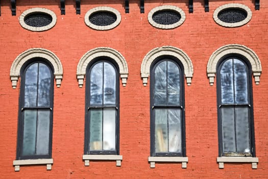 Colorful historic building in Lexington, Kentucky.