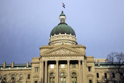 State Capitol of Indiana in Indianapolis.