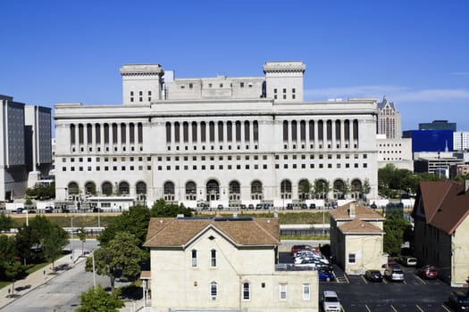 Corthouse in Milwaukee, Wisconsin.