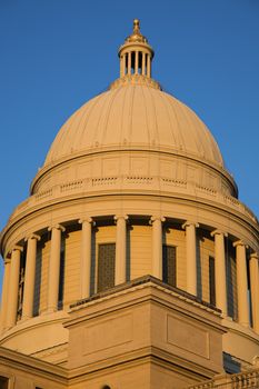 State Capitol ofArkansas in Little Rock.