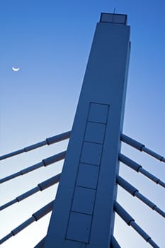 Bridge in Milwaukee, Wisconsin.