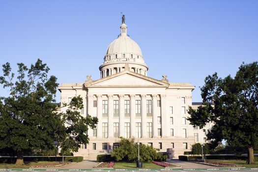 State Capitol of Oklahoma in Oklahoma City.