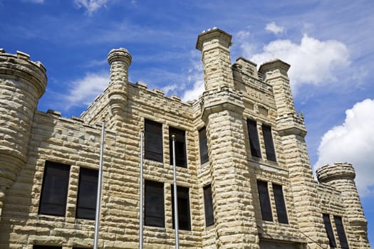 Historic Jail in Joliet, Illinois - suburb of Chicago.