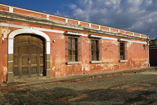 Antigua, Guatemala -  seen after rain.