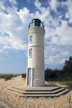 Lighthouse in Empire, Michigan, USA.