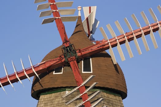 Danish Windmill in Elk Horn, Iowa.