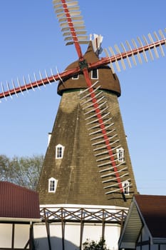 Danish Windmill in Elk Horn, Iowa.