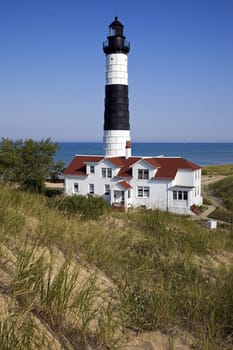 Big Sable Point Lighthouse, Michigan, USA.