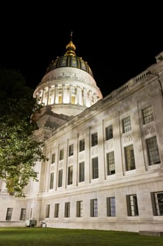 State Capitol of West Virginia in Charleston.