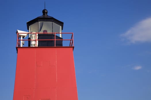 Charlevoix South Pier, Michigan, USA.