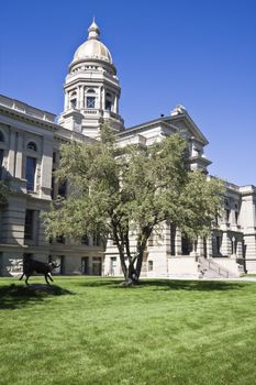 State Capitol of Wyoming in Cheyenne.