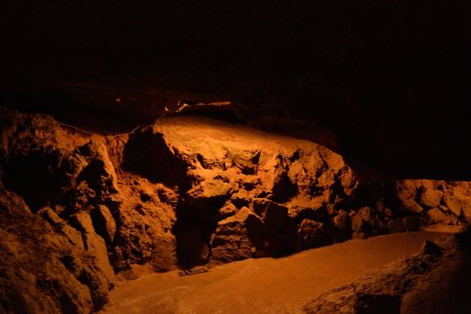 The inside view of some of the Crimean mountain caves