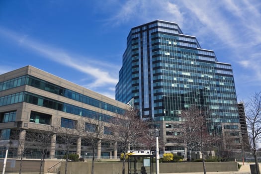 Office buildings in Cleveland, Ohio