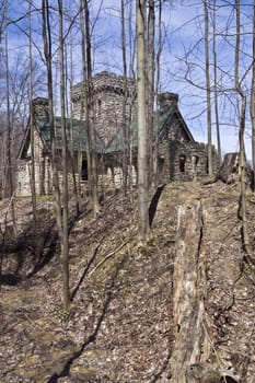Squire's Castle - historic landmark of Ohio