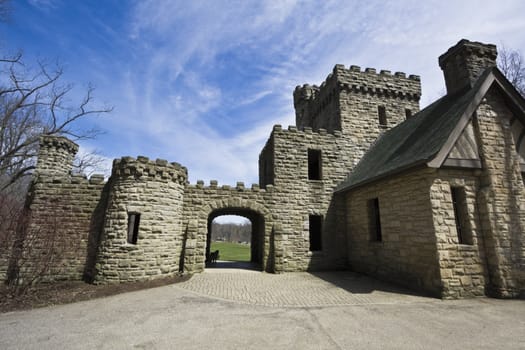 Squire's Castle - historic landmark of Ohio