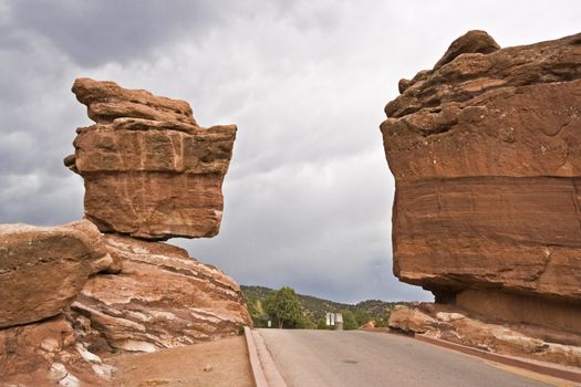 Balanced Rock in Colorado Springs