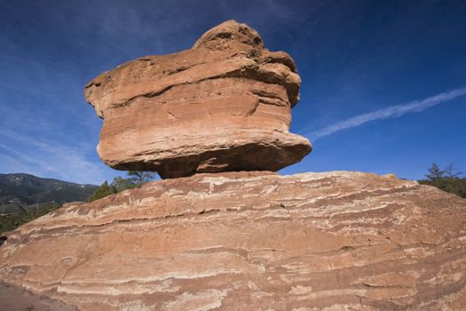 Balanced Rock in Garden of the Gods - Colorado Springs