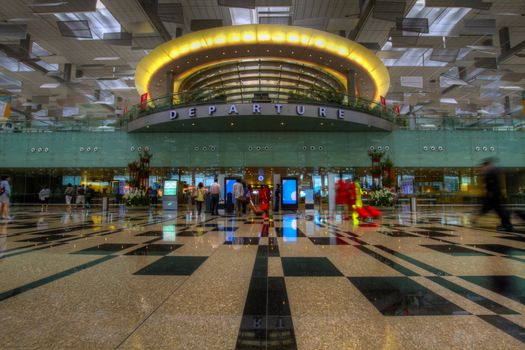 Singapore Changi International Airport Departure Terminal 3