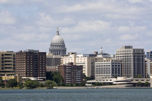 Buildings in Downtown of Madison